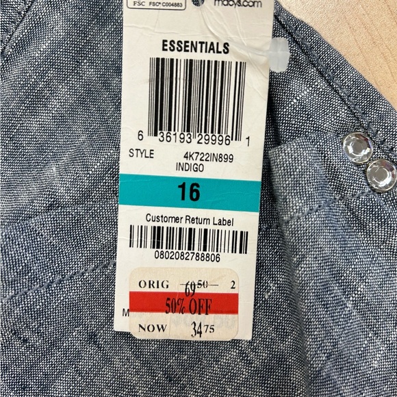 Wide Leg INC Pants | Size 16 - Picture 7 of 7